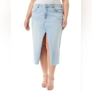 Jessica Simpson Denim Midi Skirt - NWT